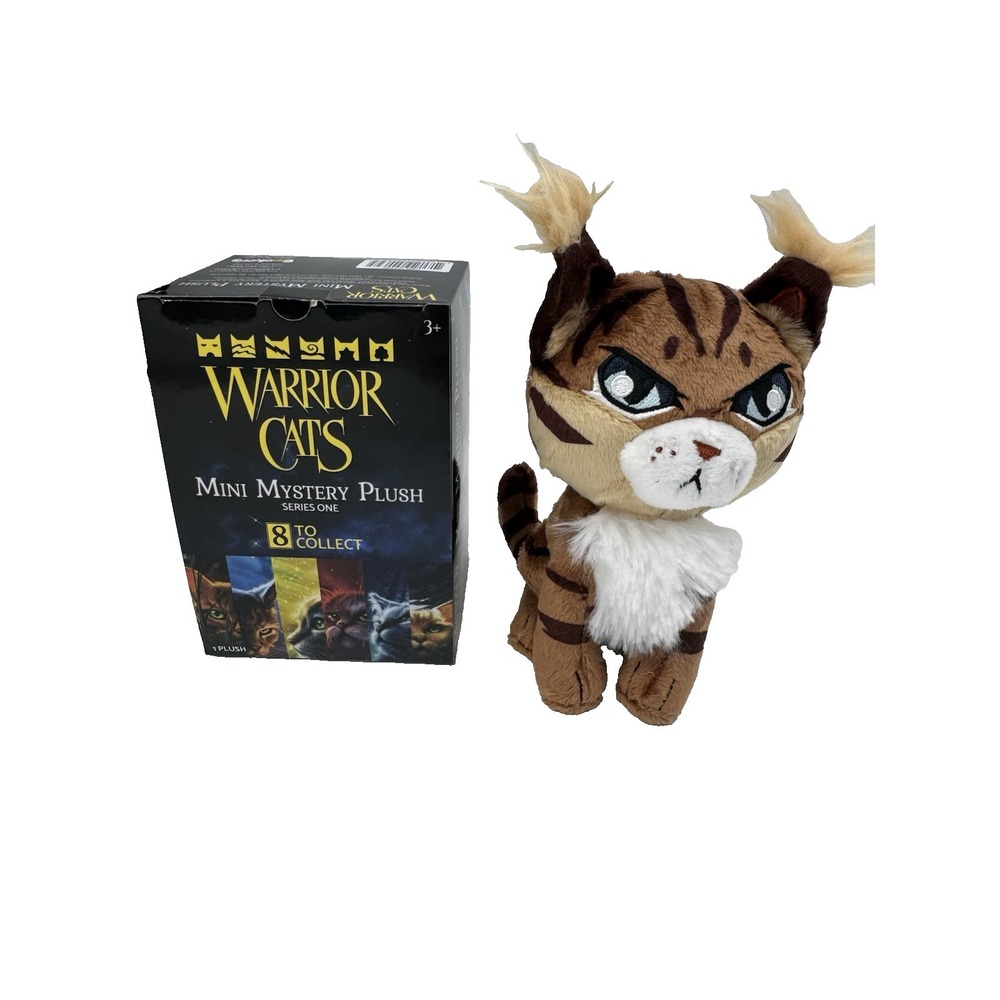 Warrior Cat Mystery plush Hawkfrost 6 Inches RARE Book Series 1